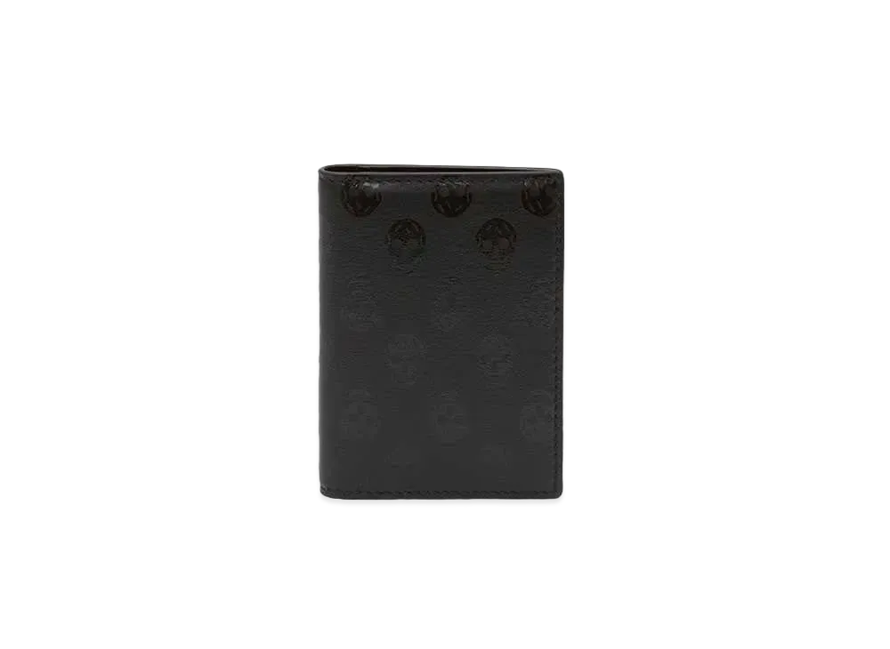Alexander McQUEEN Biker Skull Pocket Organizer "Black"