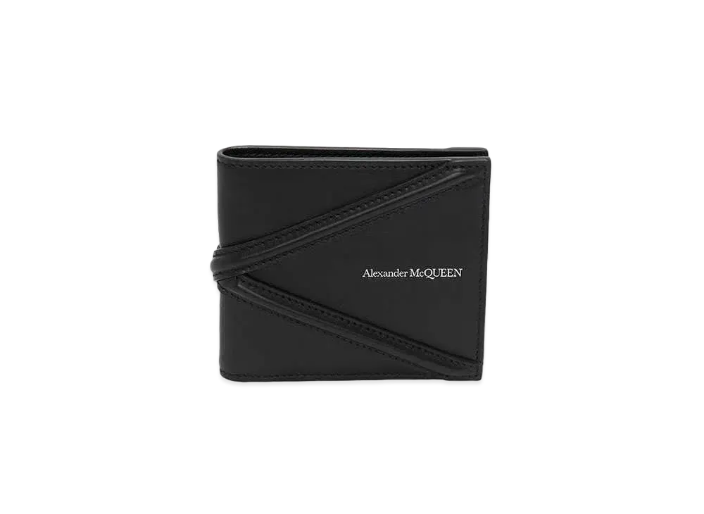 Alexander McQUEEN Harness Billfold Wallet "Black"