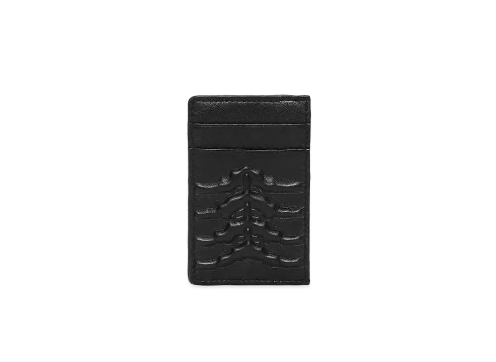 Alexander McQUEEN Leather Card Holder "Black"