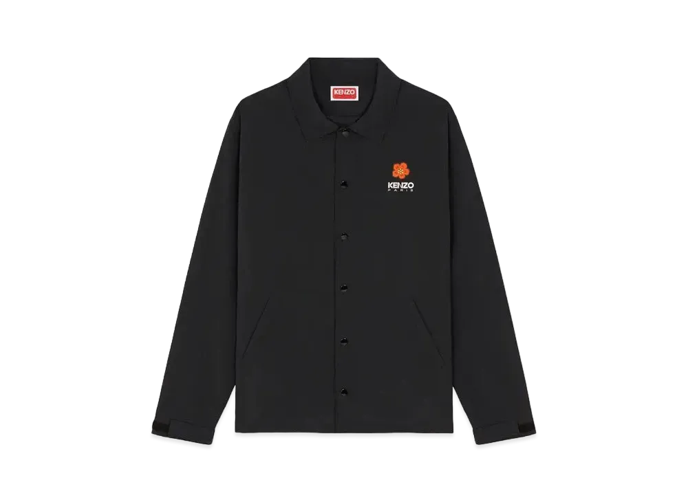KENZO 'BOKE FLOWER' Coach Jacket "Black"