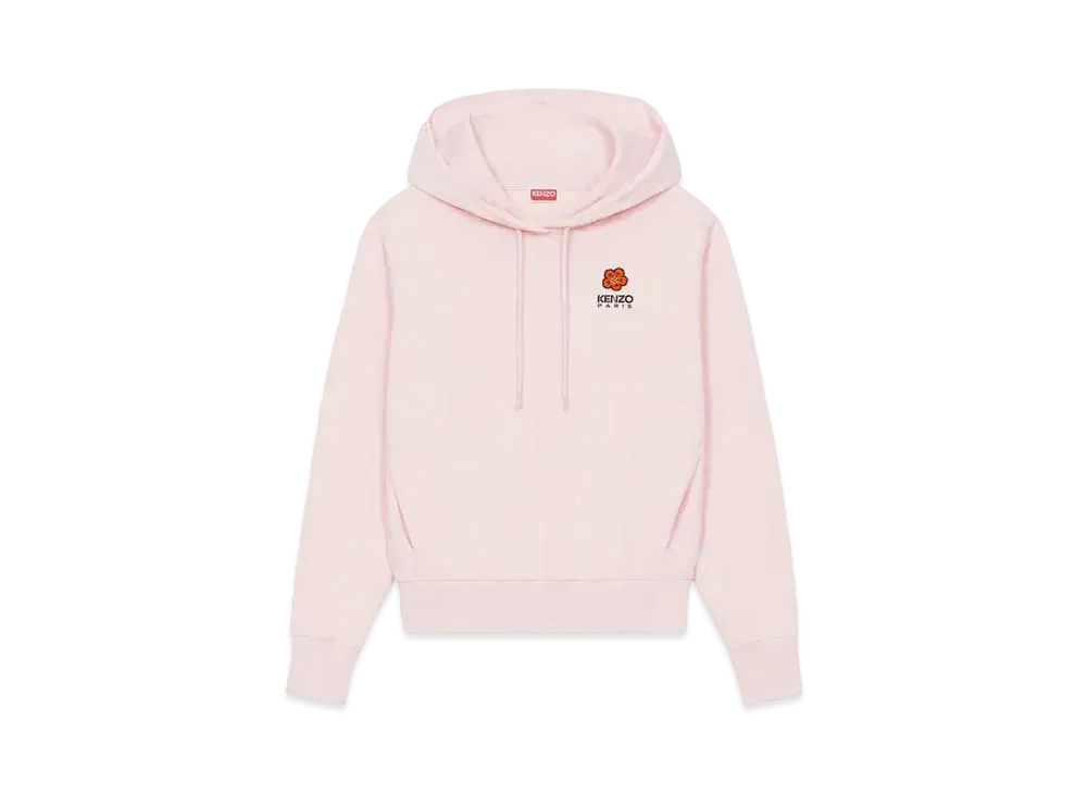 KENZO 'BOKE FLOWER' Embroidery Hoodie "Faded Pink"