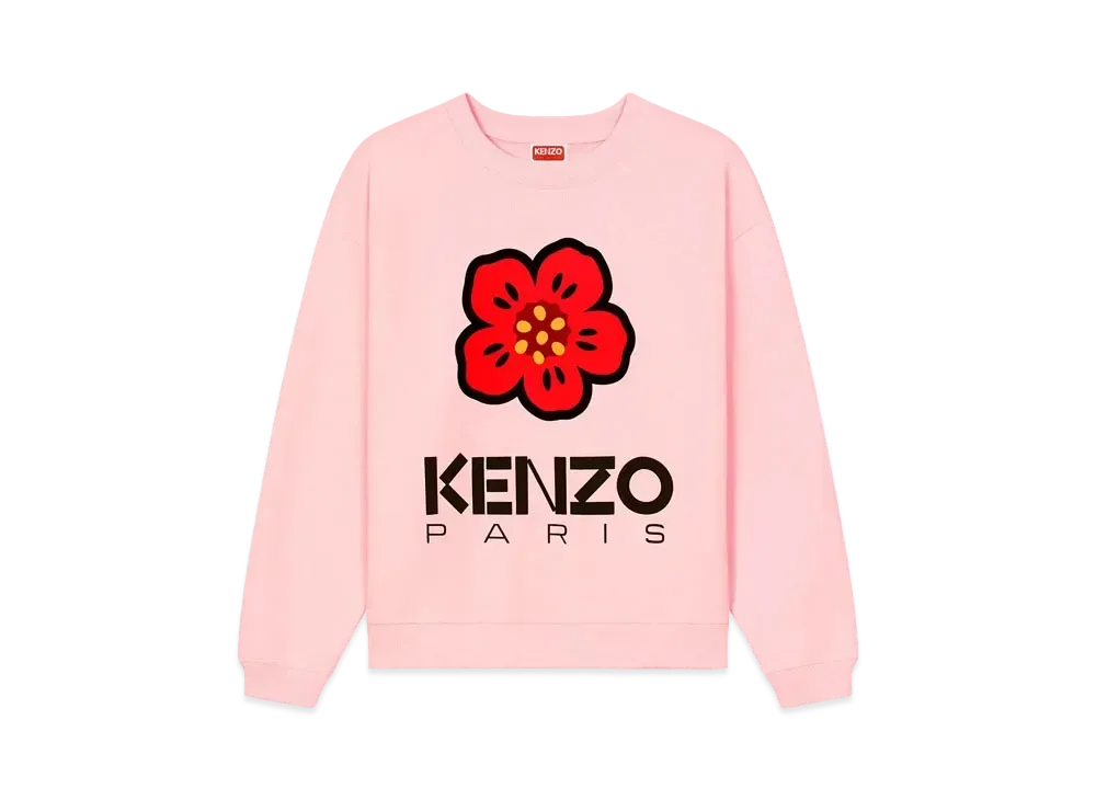 KENZO 'BOKE FLOWER' Sweat "Faded Pink"