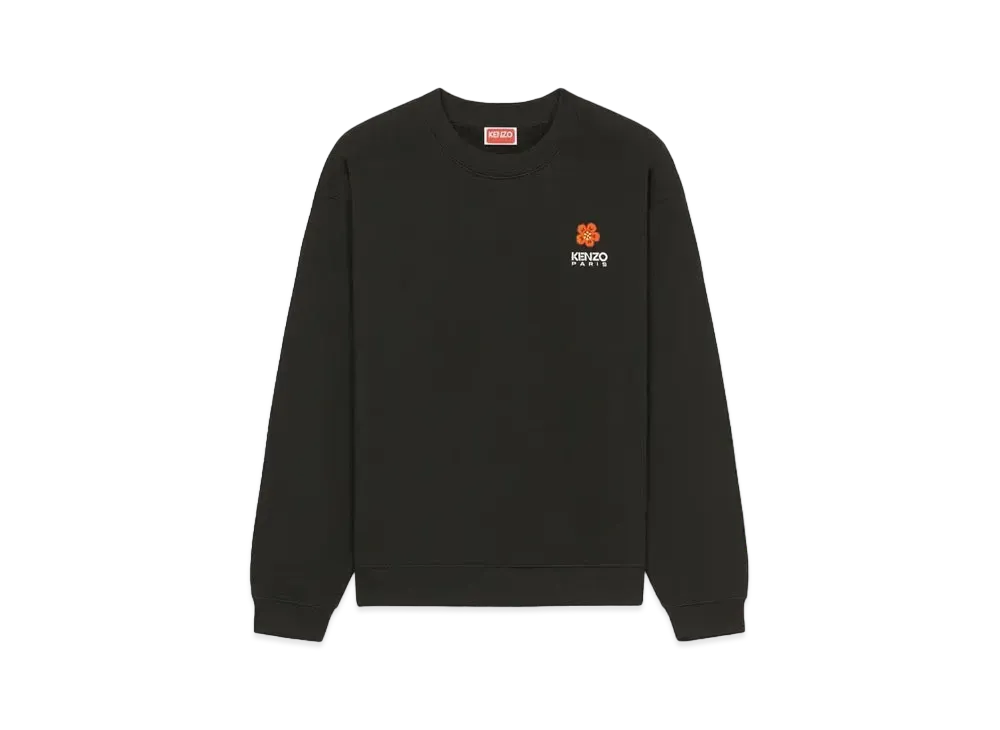 KENZO 'BOKE FLOWER' Embroidery Sweat "Black"