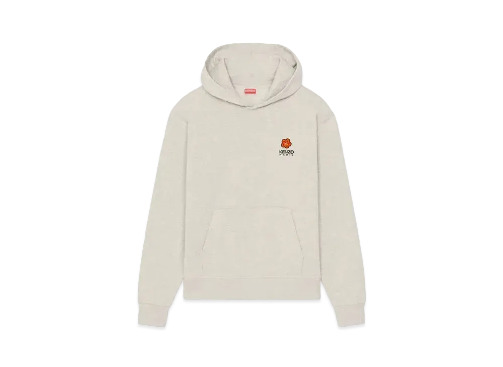KENZO 'BOKE FLOWER' Crest Embroidery Sweat "Pale Grey"