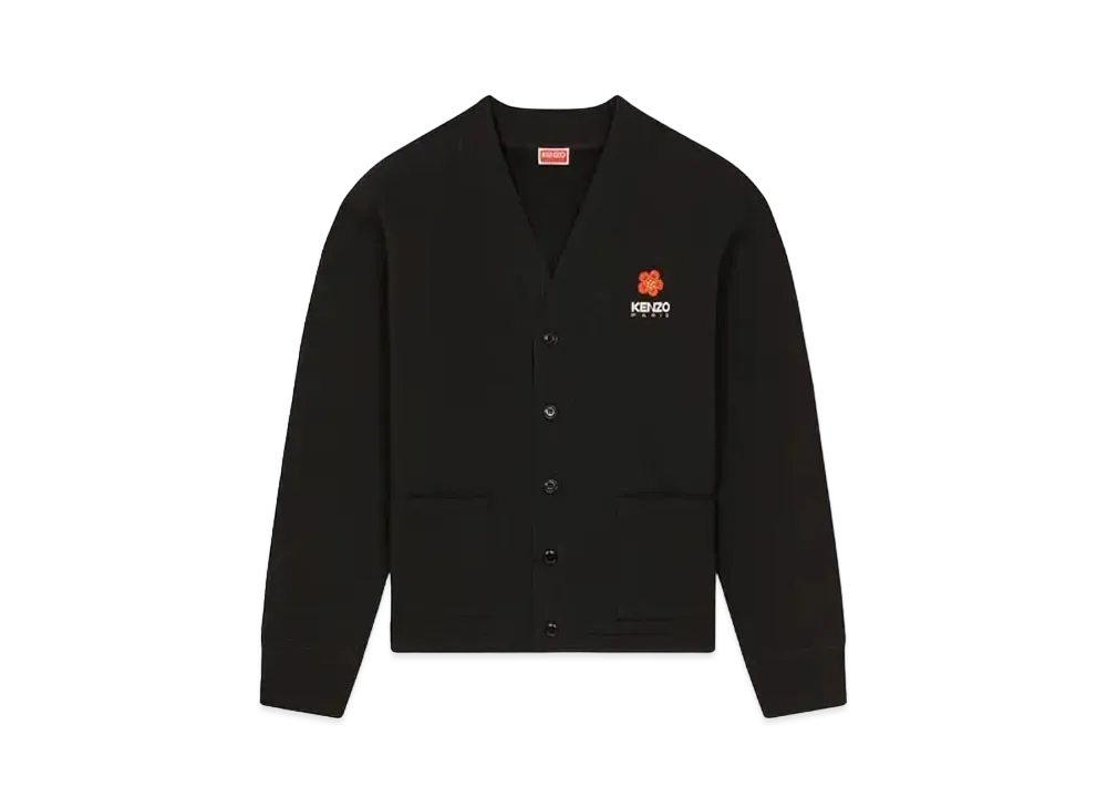 KENZO 'BOKE FLOWER' Cardigan "Black"