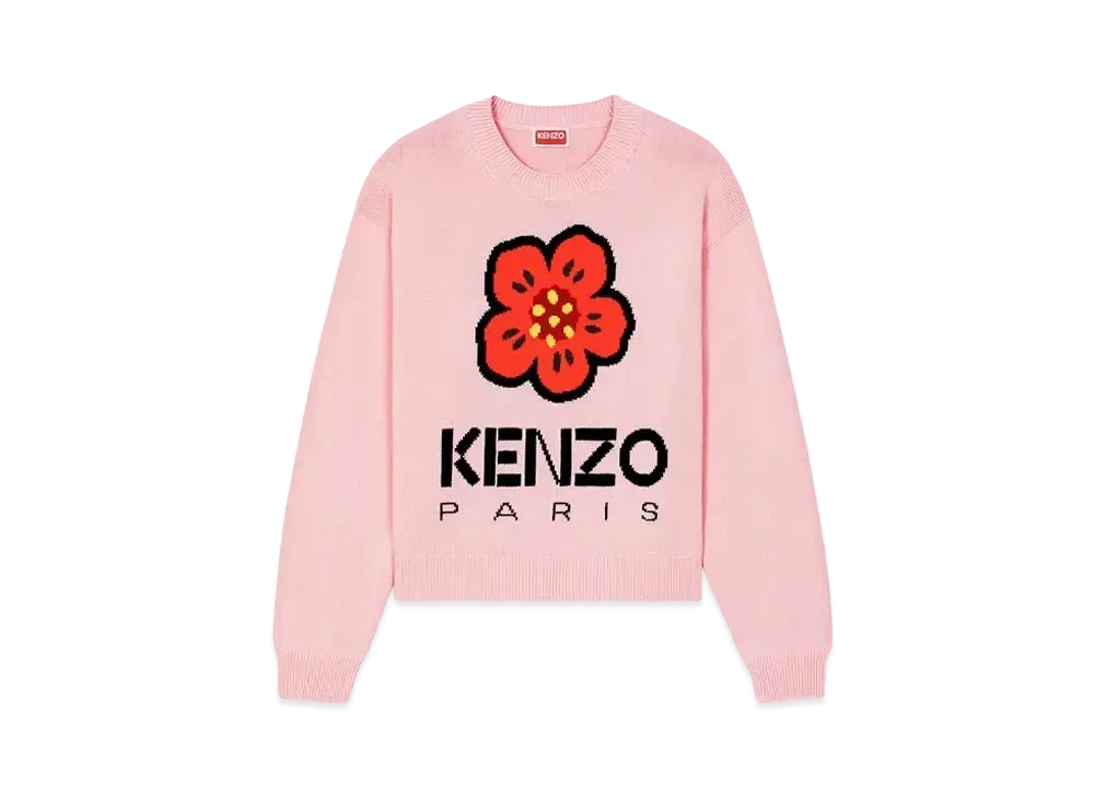 KENZO 'BOKE FLOWER' Jumper "Faded Pink"