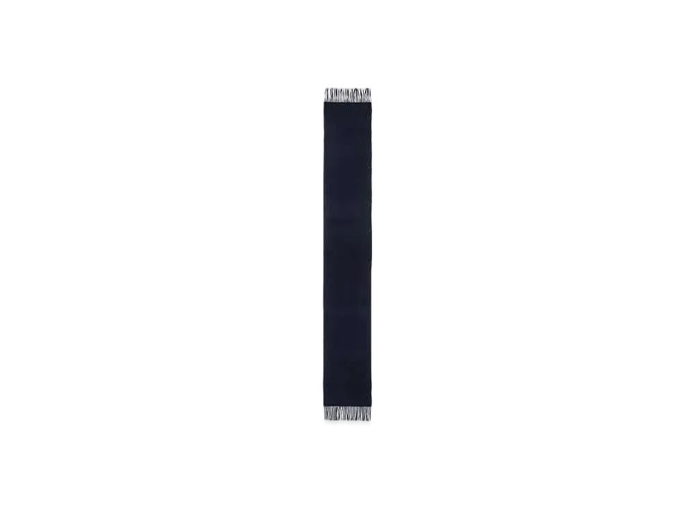 Alexander McQUEEN Embroidered Stole "Black"