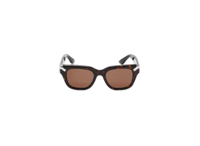 Alexander McQUEEN Punk Rivet Square Sunglasses "Havana/Brown"