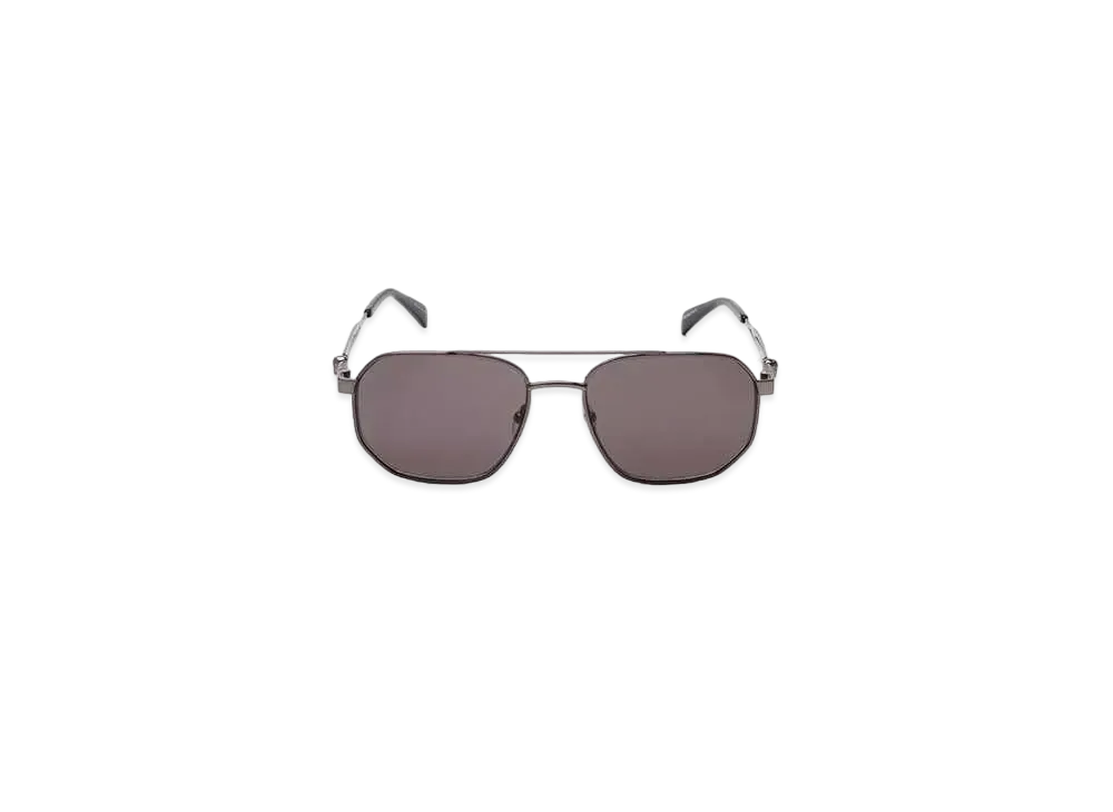 Alexander McQUEEN Floating Skull Metal Caravan Sunglasses "Ruthenium"