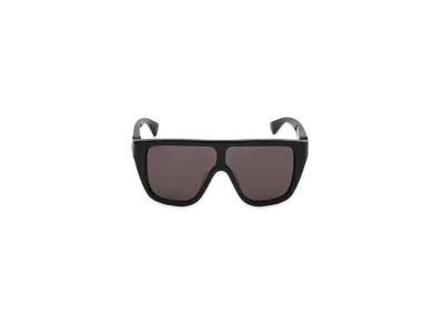 Alexander McQUEEN Floating Skull Mask Sunglasses "Black/Smoke"