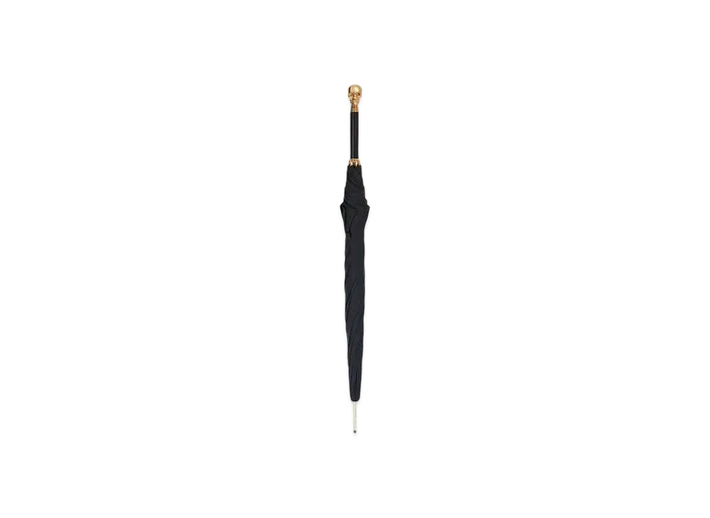 Alexander McQUEEN Skull Umbrella "Black/Gold"