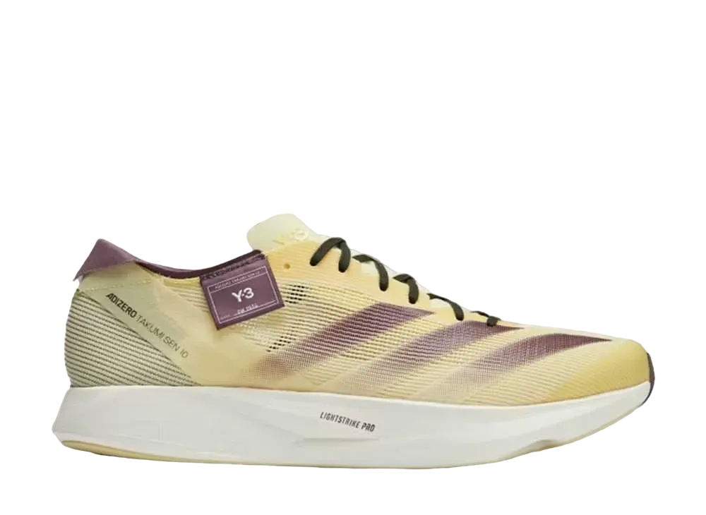 アディダス ワイスリー タクミ セン 10 M "オールモストイエロー/シャドウフィグ"