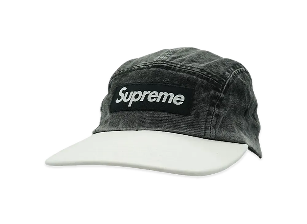 Supreme Pigment 2-Tone Camp Cap "Black"