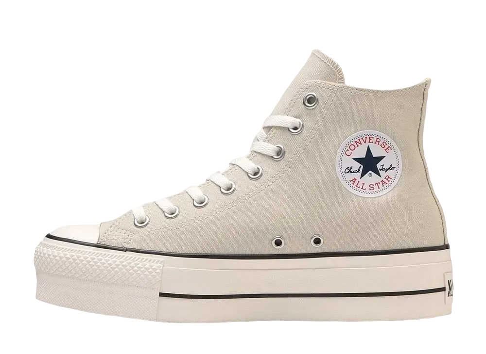 Converse All Star Lifted Hi "Milk White"
