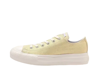 Converse Women's All Star Light PLTS Shinycanvas OX "Gold"