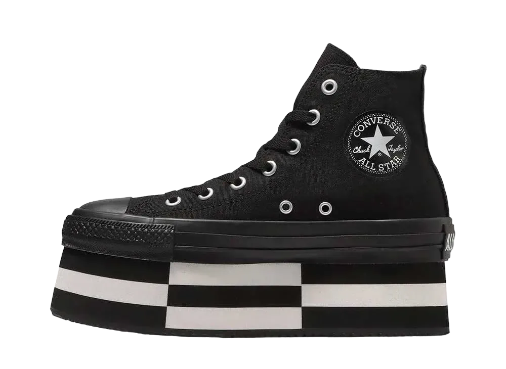 Converse Women's All Star Chunkyblock Hi "Black"