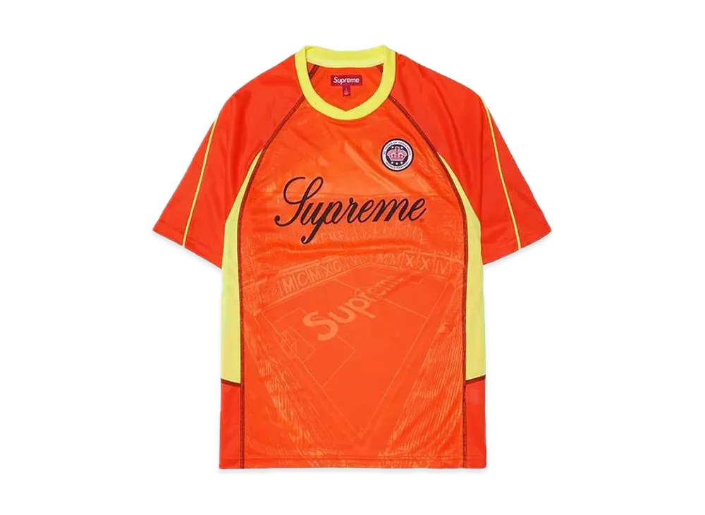Supreme Jacquard Soccer Jersey "Orange"