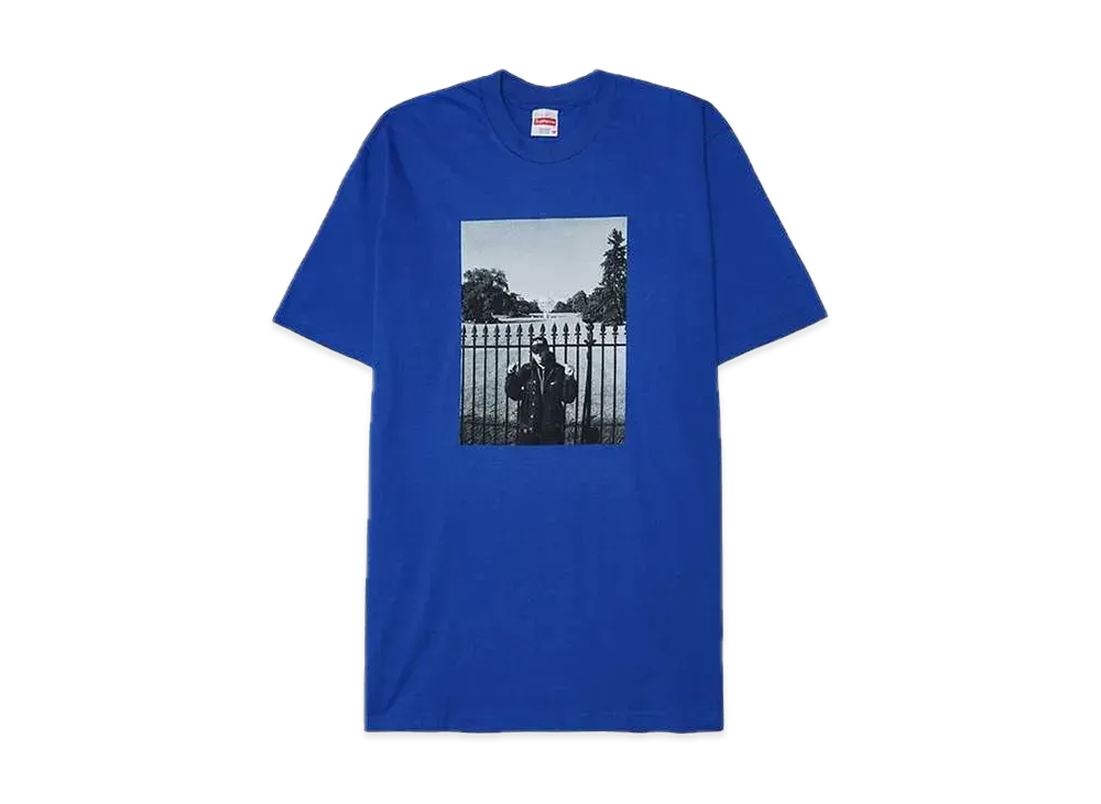 Supreme Undercover Public Enemy White House Tee "Royal"
