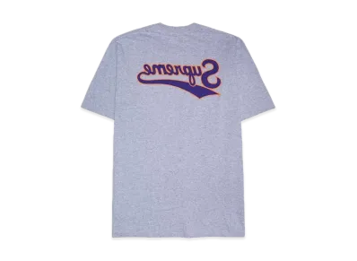 Supreme Backwards Tee "Heather Grey"