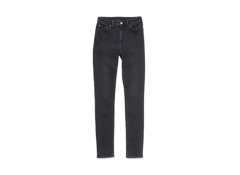 Acne Studios Skinny Fit Jeans - Peg "Used Black"