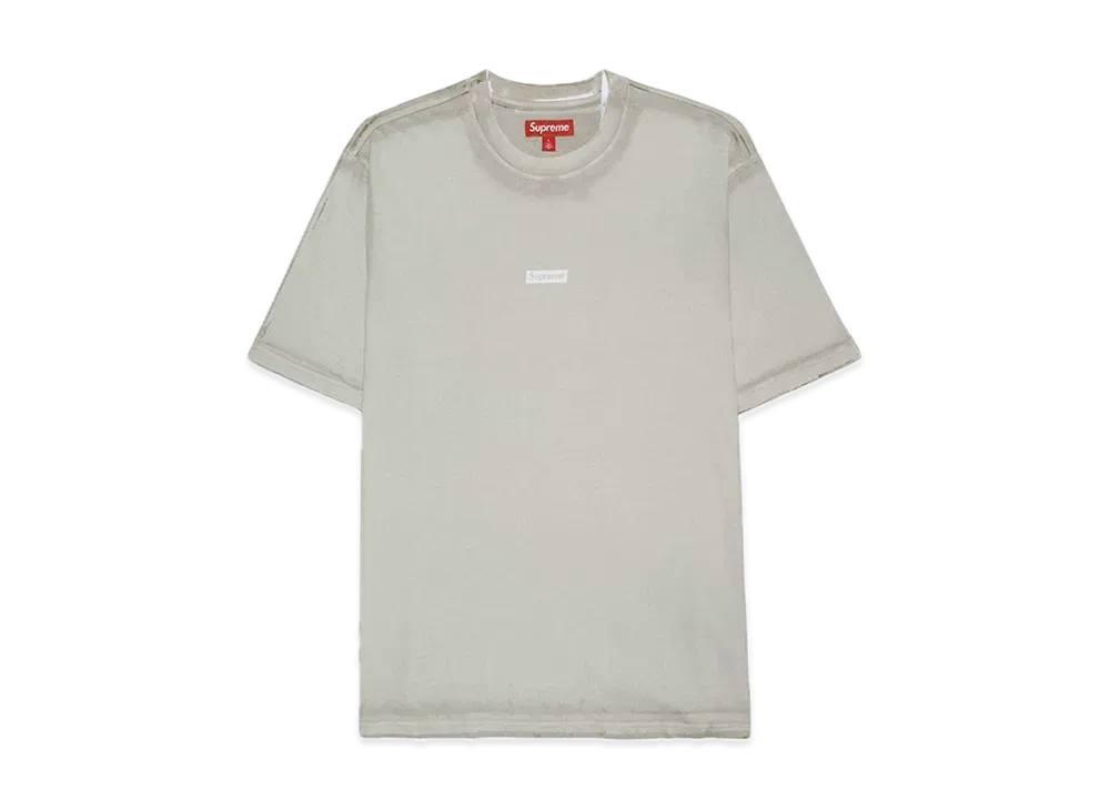Supreme Overprint Small Box S/S Top "Grey"
