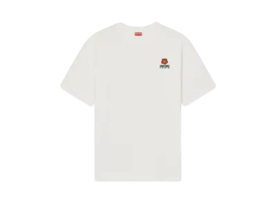 KENZO 'BOKE FLOWER' Embroidery Classic T-shirt "White"