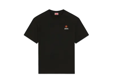 KENZO 'BOKE FLOWER' Embroidery Classic T-shirt "Black"
