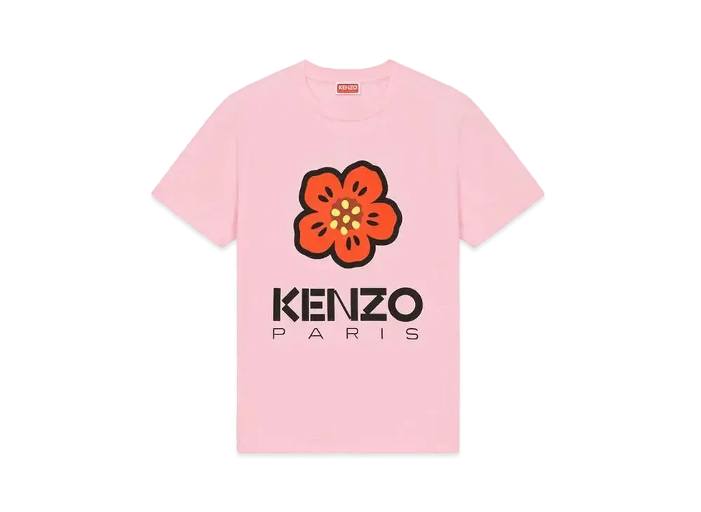 KENZO 'BOKE FLOWER' Loose T-shirt "Faded Pink"