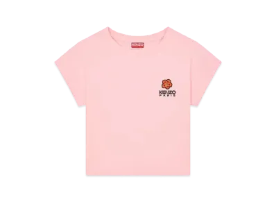 KENZO 'BOKE FLOWER' Embroidery T-shirt "Faded Pink"