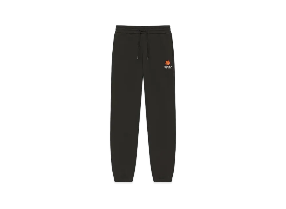 KENZO 'BOKE FLOWER' Embroidery Jogger Pants "Black"