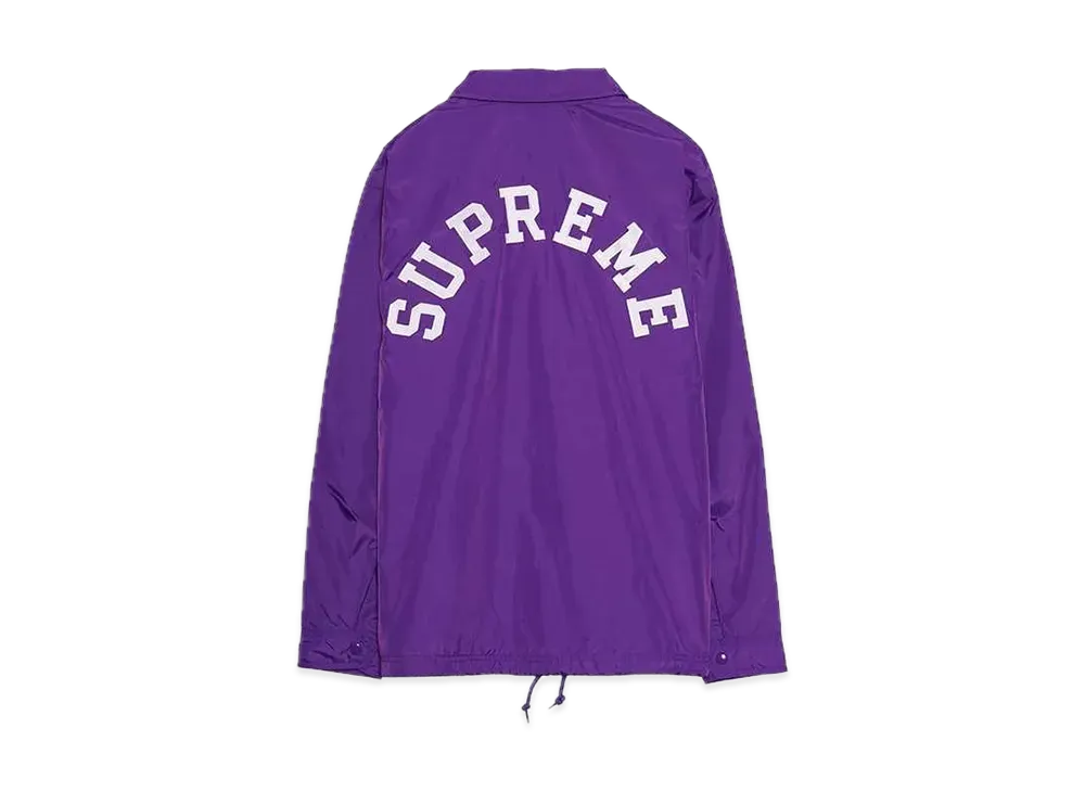 Supreme x Champion Coaches Jacket "Purple"
