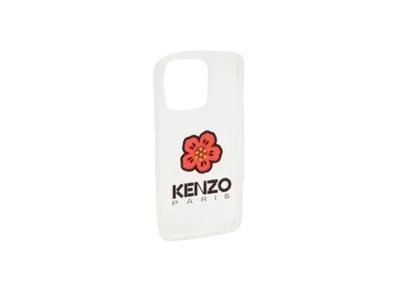 KENZO 'CREST' iPhone 14 Pro Case "Coral"