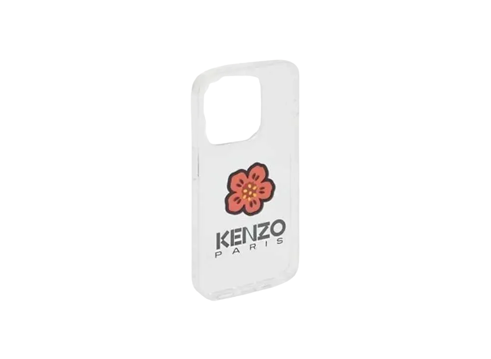 KENZO 'CREST' iPhone 15 Pro Case "Coral"