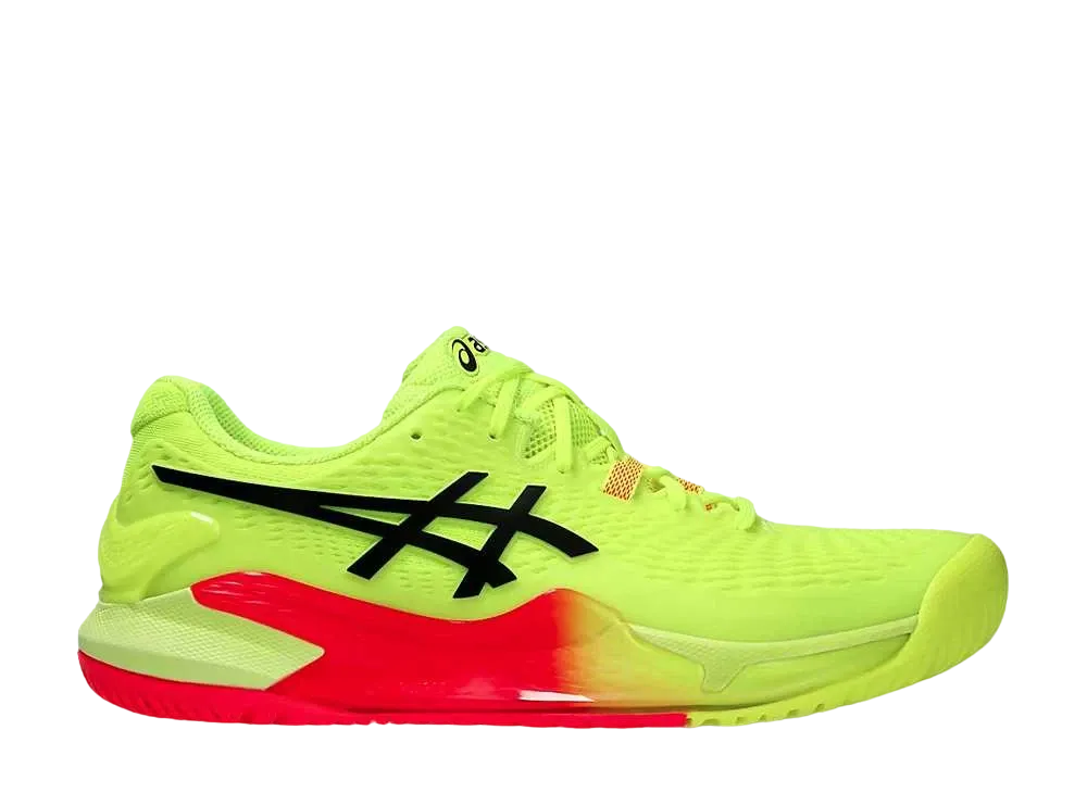 アシックス ゲルレゾリューション9 パリ "セーフティイエロー/ブラック" (オールコート)