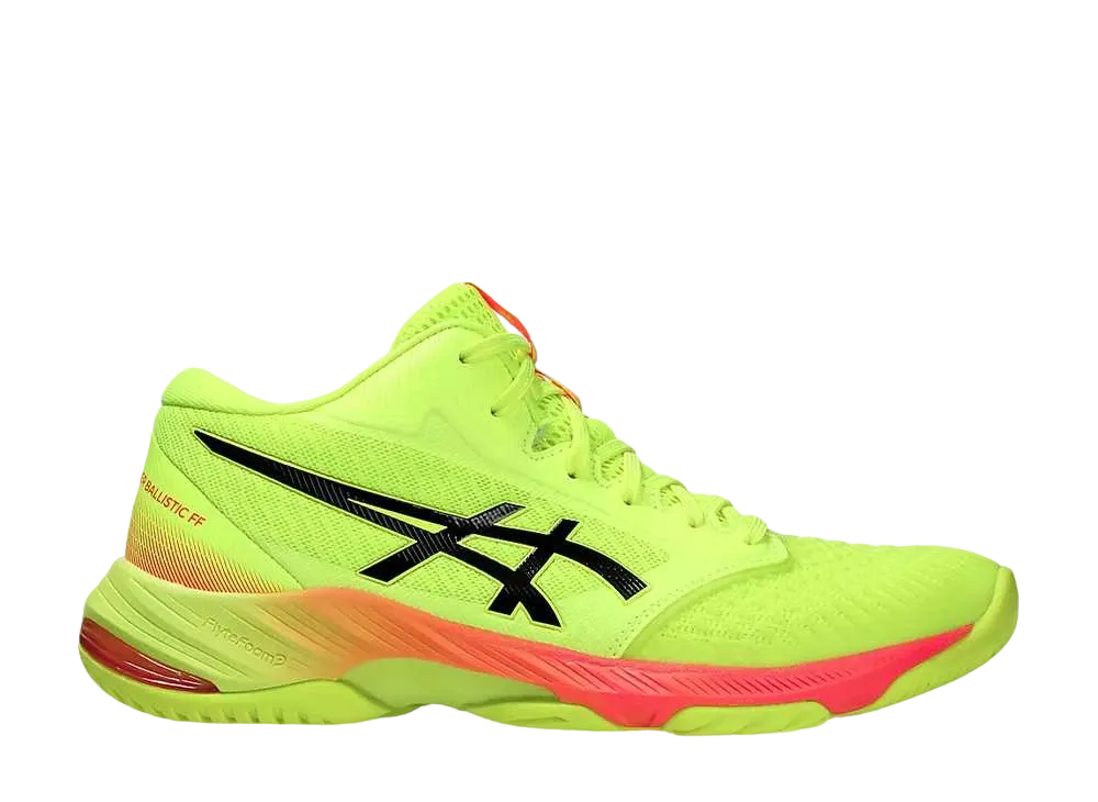 アシックス ネットバーナー バリスティック FF MT 3 パリ "セーフティイエロー/ブラック"