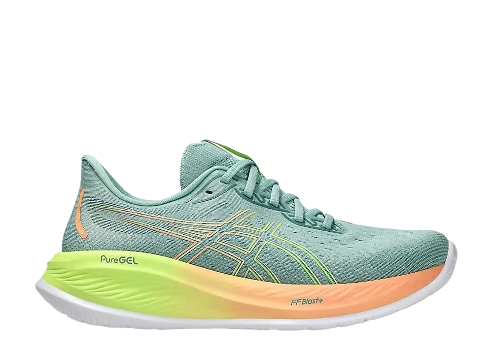 アシックス ゲルキュムラス26 パリ "ライトセラドン/セーフティイエロー"