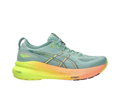 Asics Women's Gel-Kayano 31 Paris "Light Celadon/Safety Yellow"