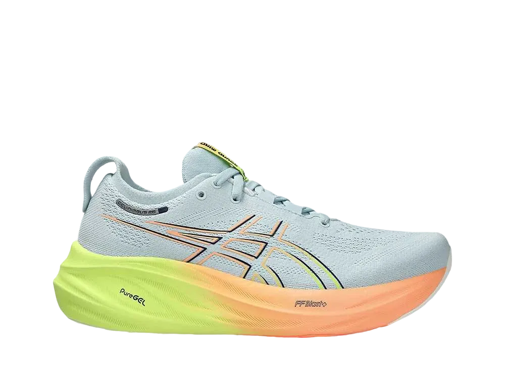 アシックス ウィメンズ ゲルニンバス26 パリ "クールグレー/セーフティイエロー"