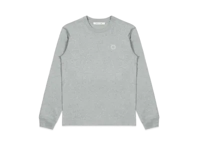 1017 ALYX 9SM Essentials Regular Fit Long Sleeve Tee "Light Heather Grey"