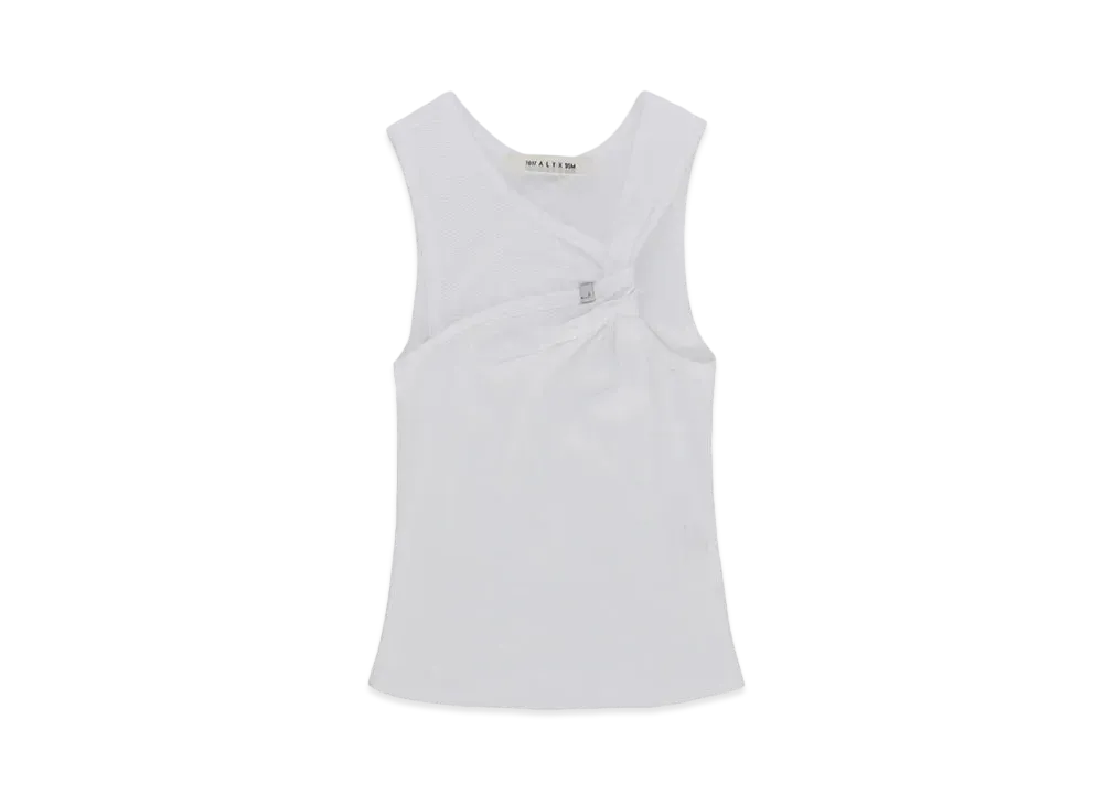 1017 ALYX 9SM Lightercap Twist Tank Top "White"