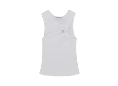 1017 ALYX 9SM Lightercap Twist Tank Top "White"