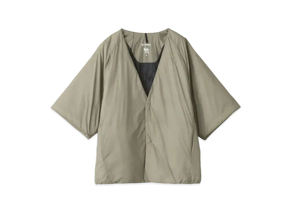 Goldwin Puffy Short Sleeve Jacket (Unisex) "Oak Green"