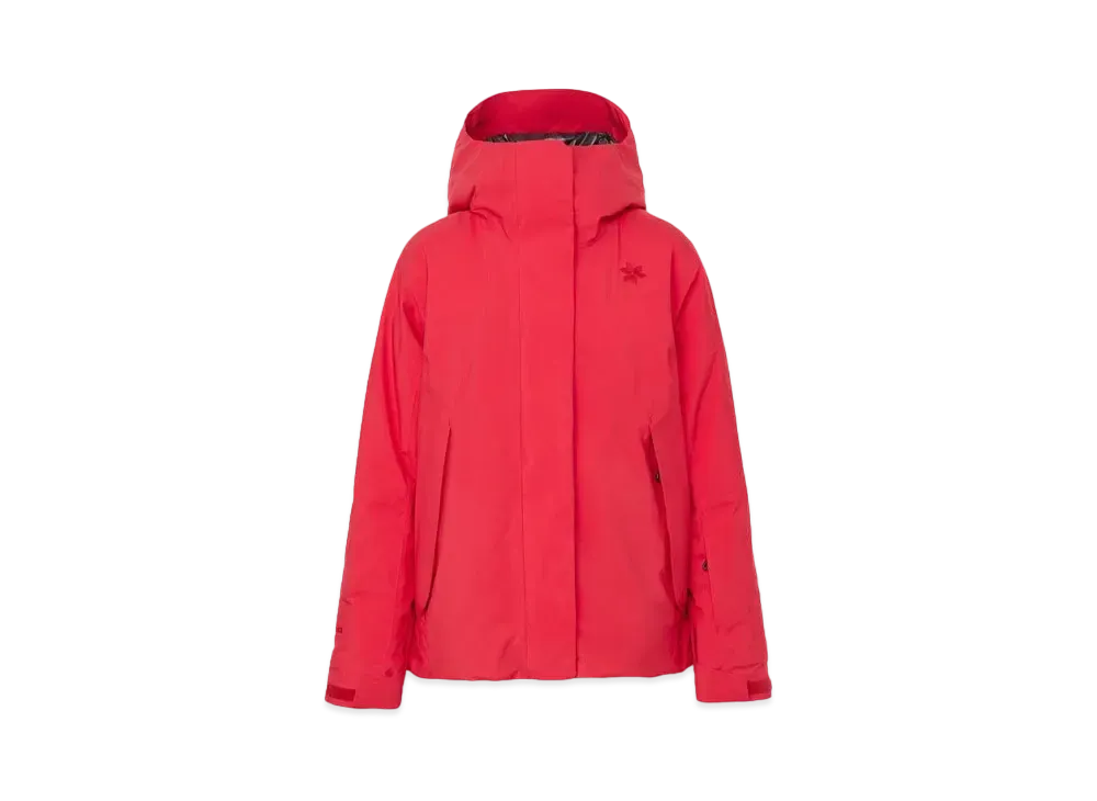 Goldwin Women's Gore-Tex Two Layer G Prime Down Jacket (Ski / Ladies) "Scarlet Rose"