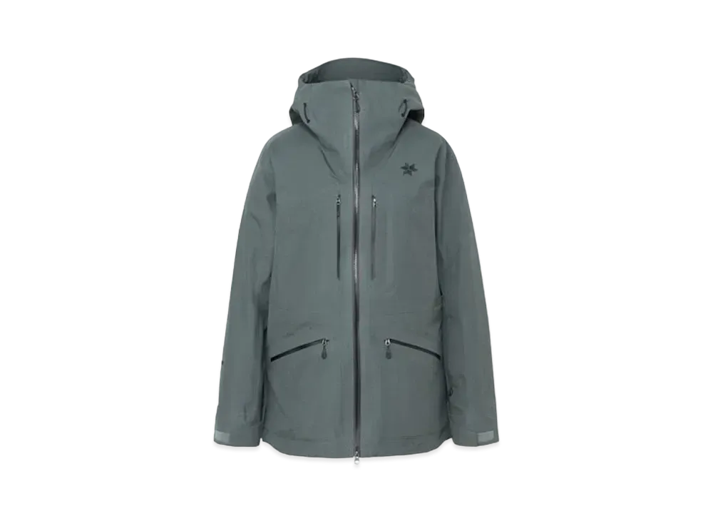 Goldwin Women's Gore-Tex Three Layer Work Pocket Jacket (Ski / Ladies) "Pewter"