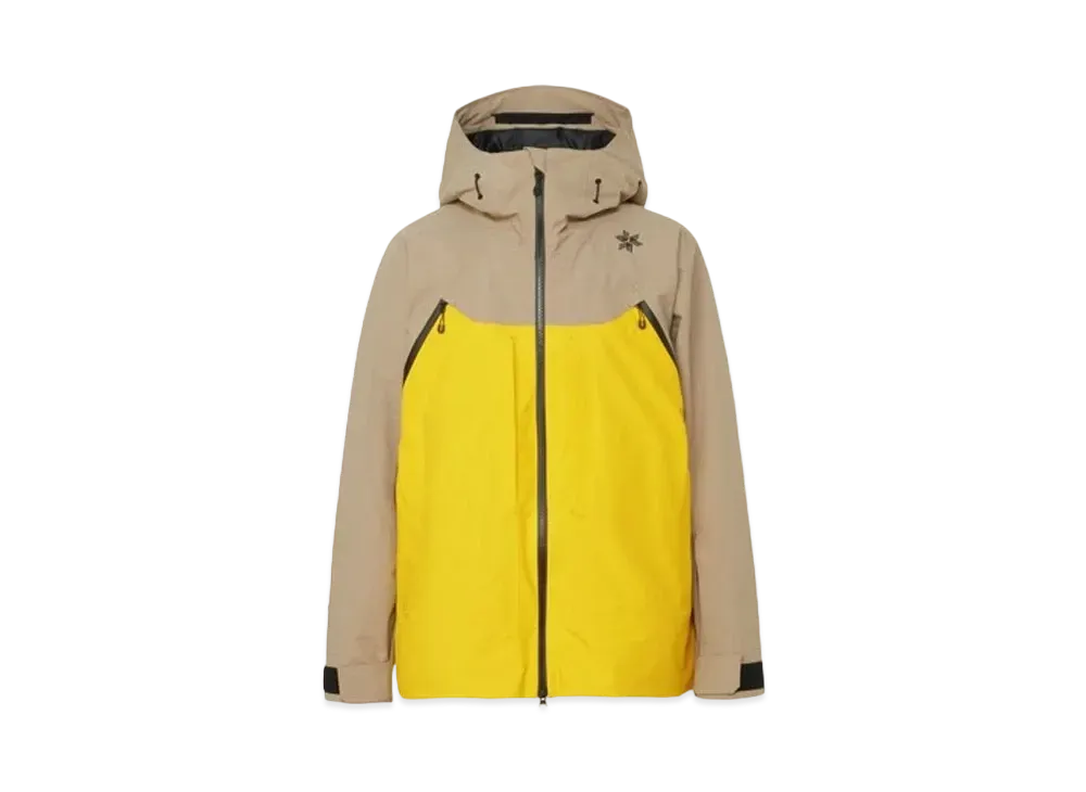Goldwin Gore-Tex 2 Layer Thermo Bench Rating Jacket (Ski / Men's) "Lemon"