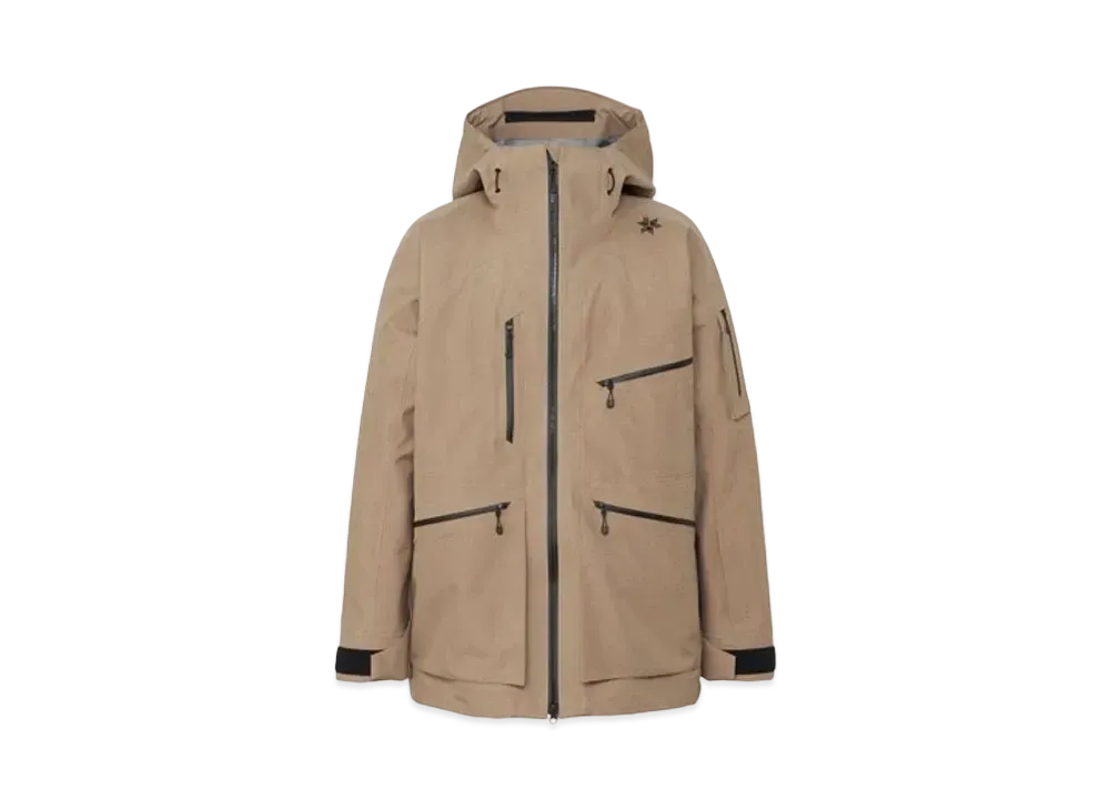 Goldwin Gore-Tex 3 Layer Work Pocket Jacket (Ski / Men's) "Grayish Taupe"