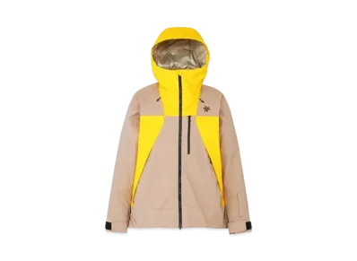 Goldwin 2 Tone Color Hooded Jacket (Ski / Men's) "Grayish Taupe"