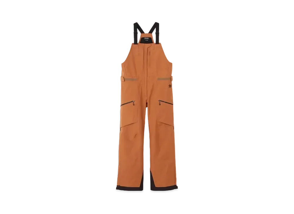 Goldwin Gore-Tex 3 Layer Bib (Ski / Ladies) "Pecan Brown"