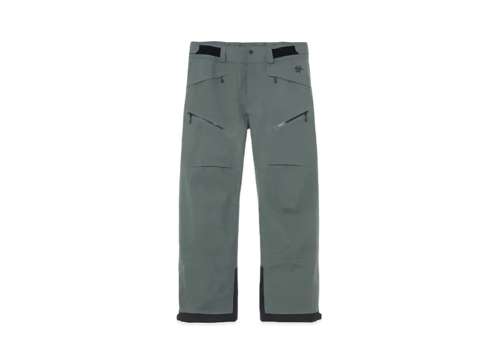 Goldwin Gore-Tex 3 Layer Pants (Ski / Men's) "Pewter"