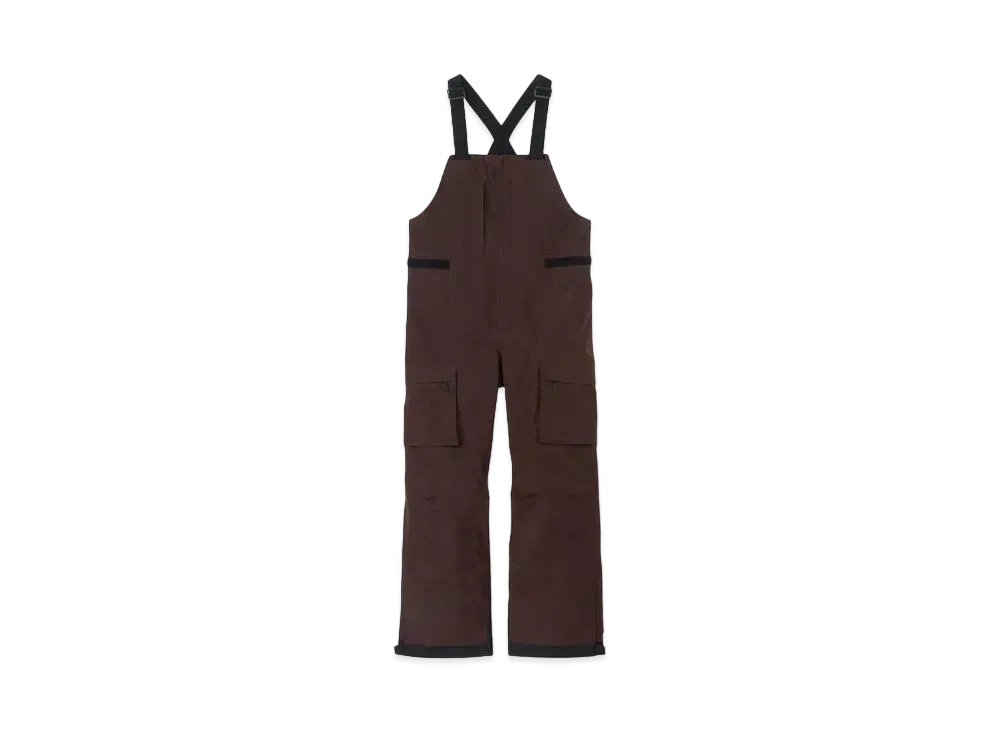 Goldwin Gore-Tex 3 Layer Cargo Bib (Ski / Men's) "Bitter Brown"